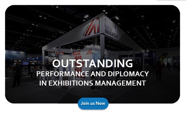Outstanding performance and diplomacy in exhibitions management